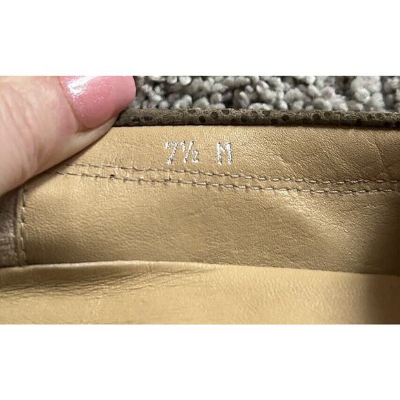 Vaneli Shoes Womens 7.5M Penny Loafers Green Slip On Casual Comfort Low Top Flat - Picture 10 of 11